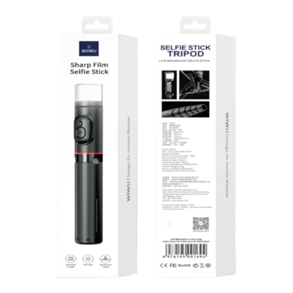 WiWU Detachable Tripod Selfie Stick SE003